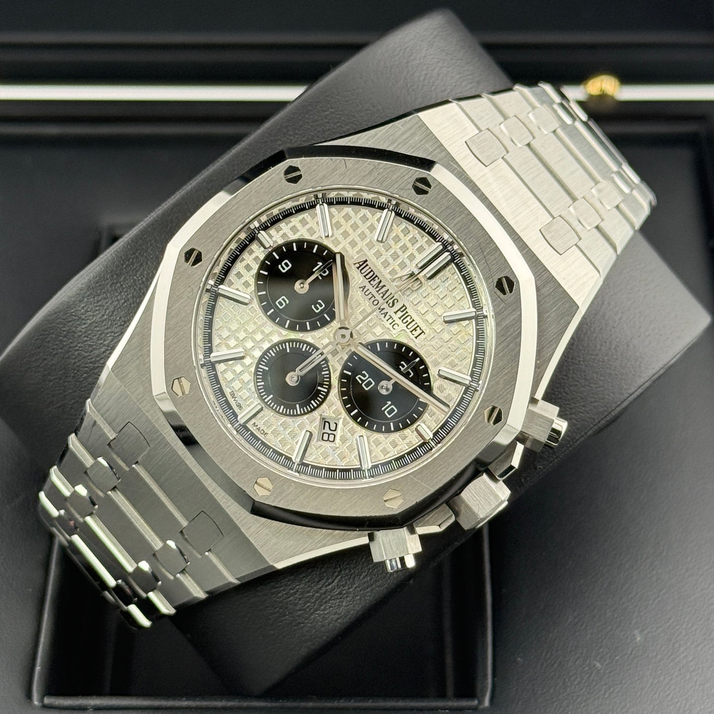 Audemars Piguet Royal Oak Chronograph / 26331ST.OO.1220ST.03 / silber / Edelstahl / Full Set / 2021