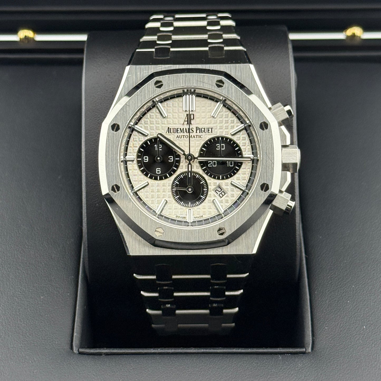 Audemars Piguet Royal Oak Chronograph / 26331ST.OO.1220ST.03 / silber / Edelstahl / Full Set / 2021