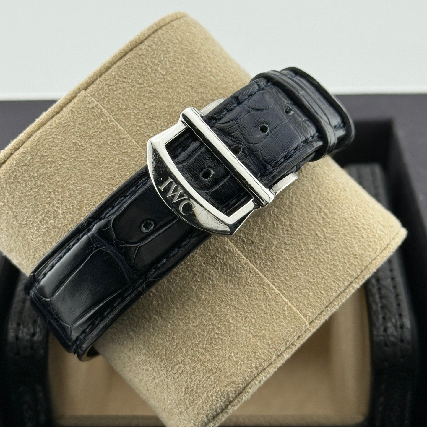 IWC Portofino Chronograph / IW391037 / silber / Leder / Full Set / 2024