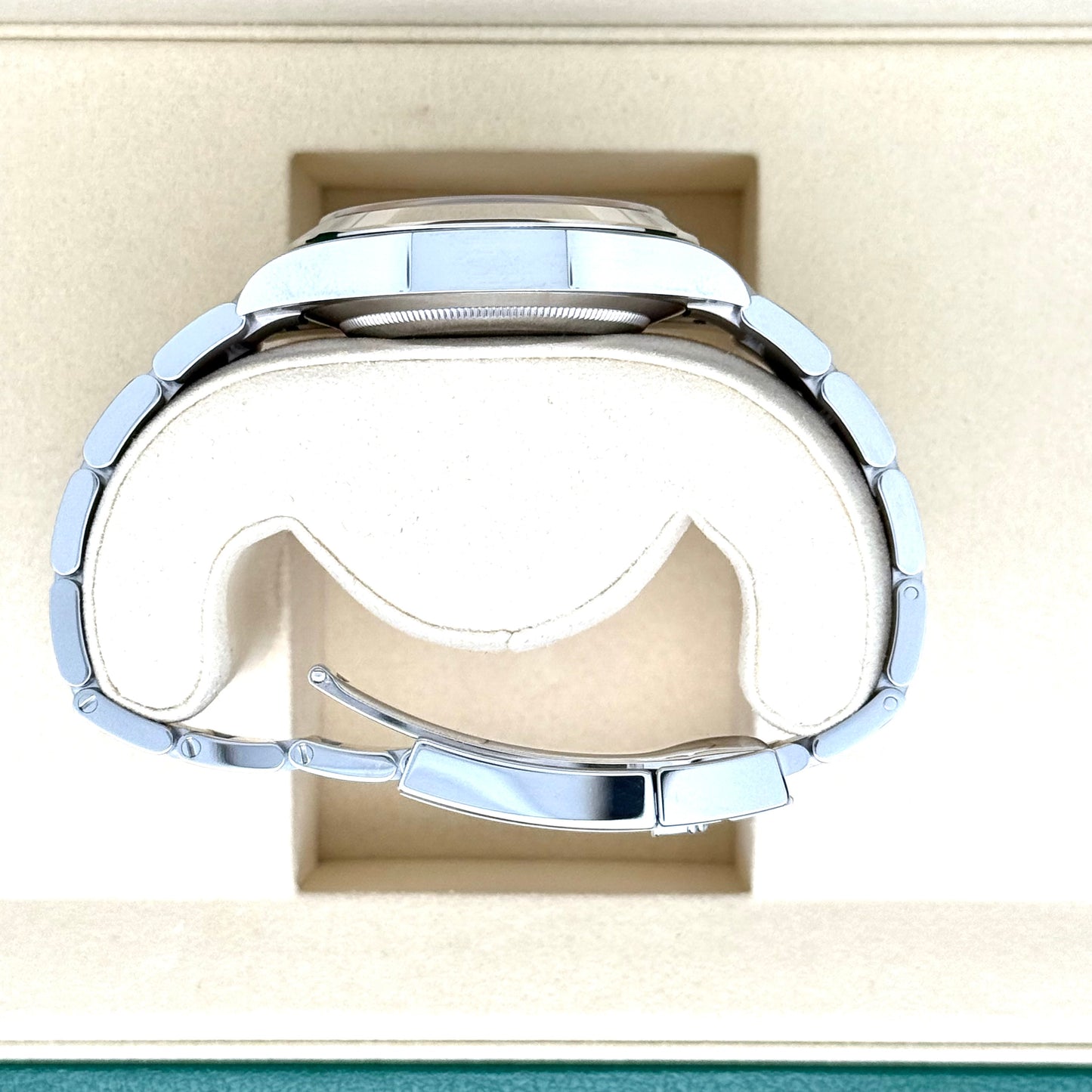 Rolex Air King / 126900 / schwarz / Oyster / Full Set