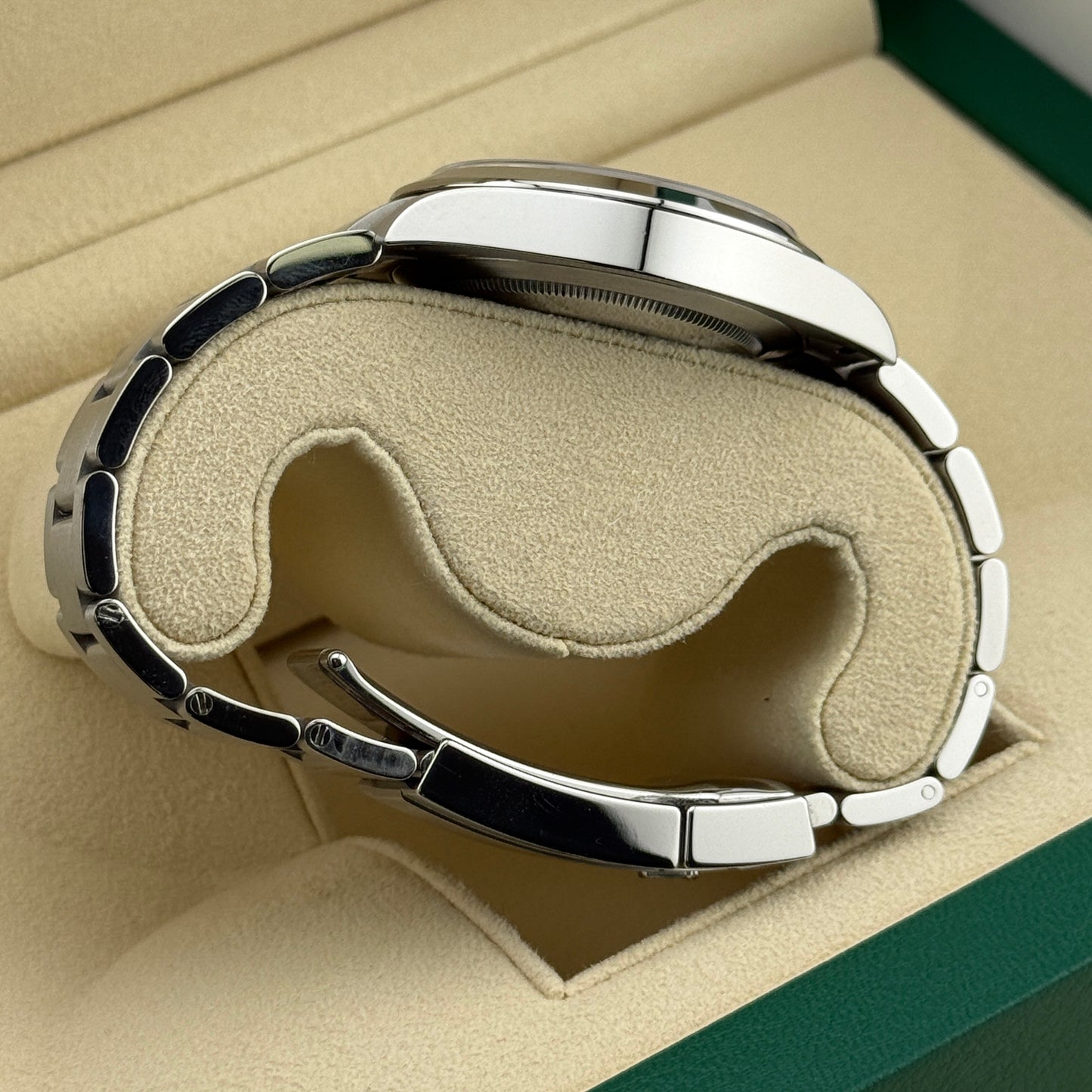 Rolex Air King / 126900 / schwarz / Oyster / Full Set / 2022