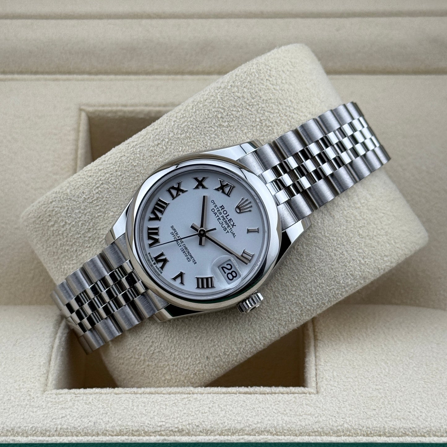 Rolex Datejust 31 / 278240 / weiß / Jubilee / Full Set / 2023