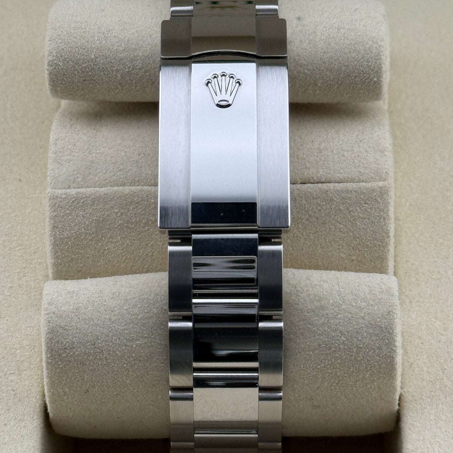 Rolex Datejust 41 / 126300 / grün / Oyster / Full Set / 2025