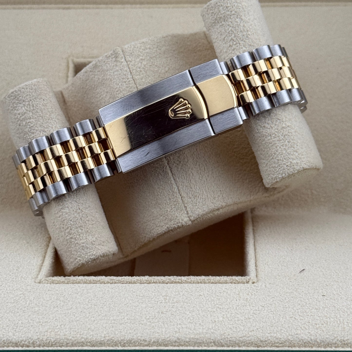 Rolex Datejust 41 / 126333 / schwarz - Diamanten / Jubilee / Full Set / 2022