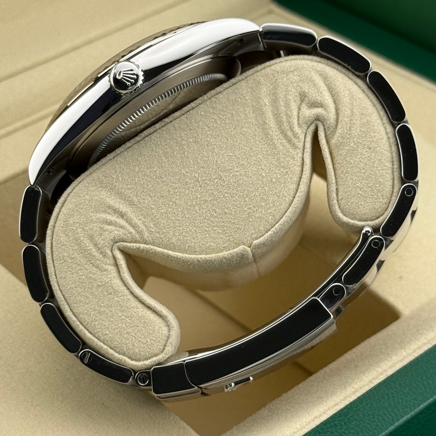 Rolex Datejust 41 / 126334 / weiß / Oyster / Full Set / 2025