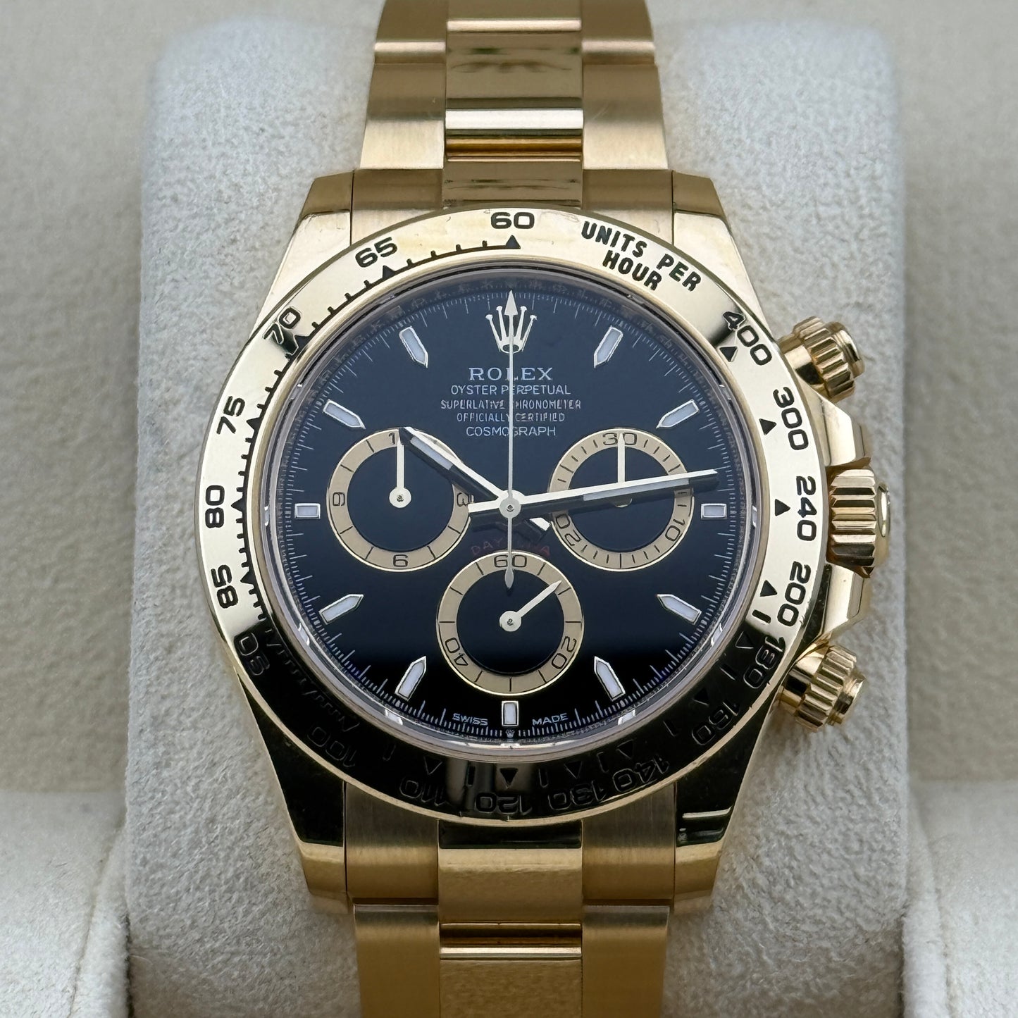 Rolex Daytona / 126508 / schwarz / Oyster / Full Set / 2024