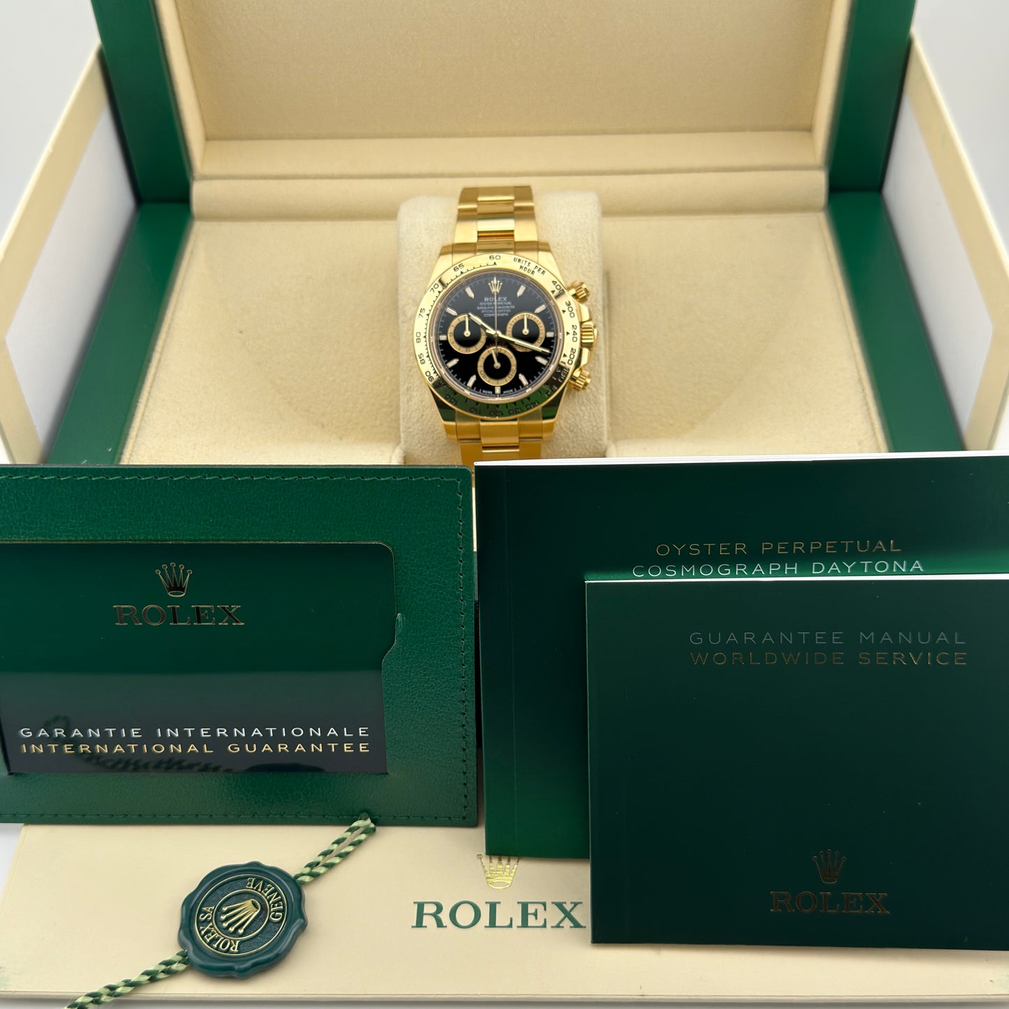 Rolex Daytona / 126508 / schwarz / Oyster / Full Set / 2024