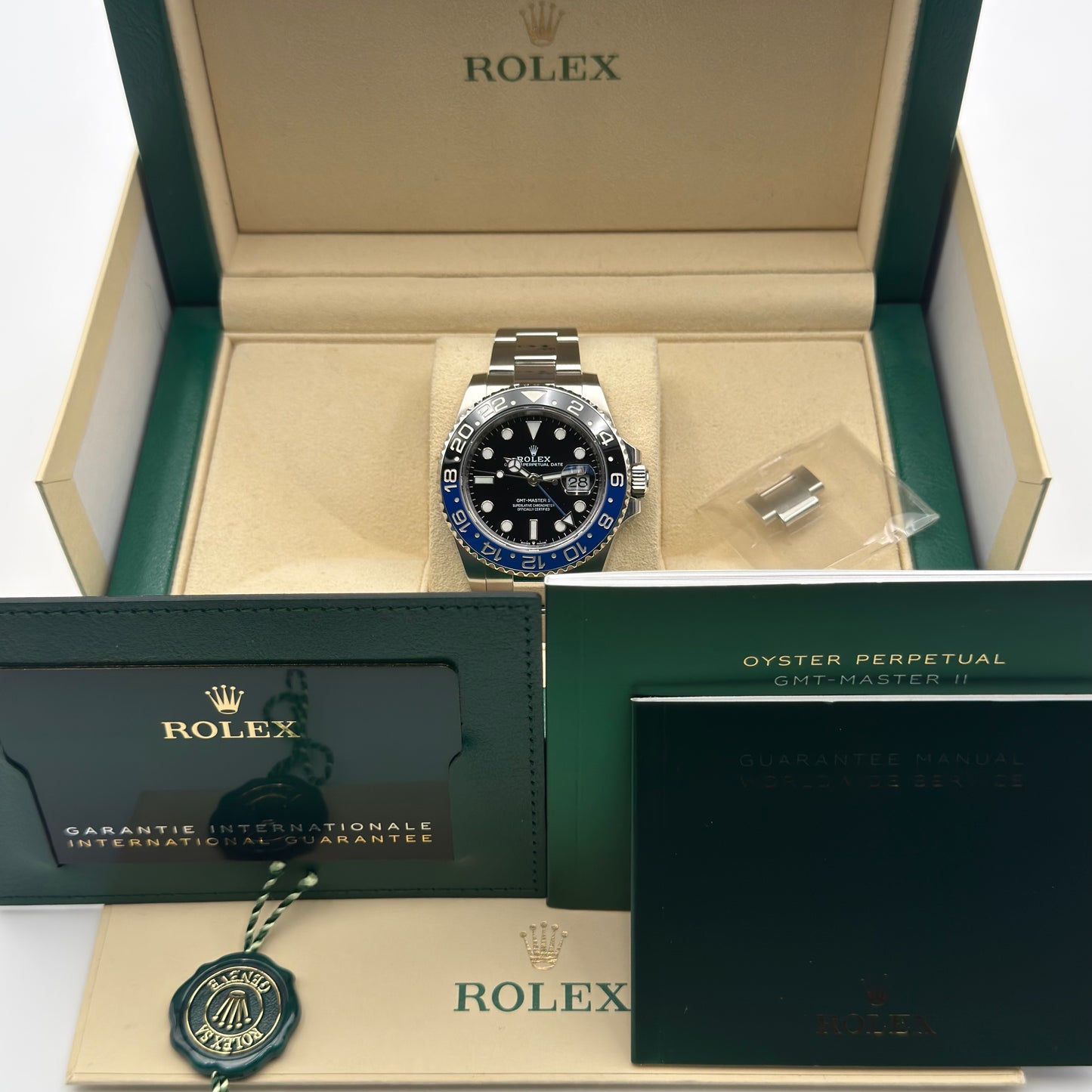 Rolex GMT-Master II / 126710BLNR / wie neu / Oyster / Full Set / 2023