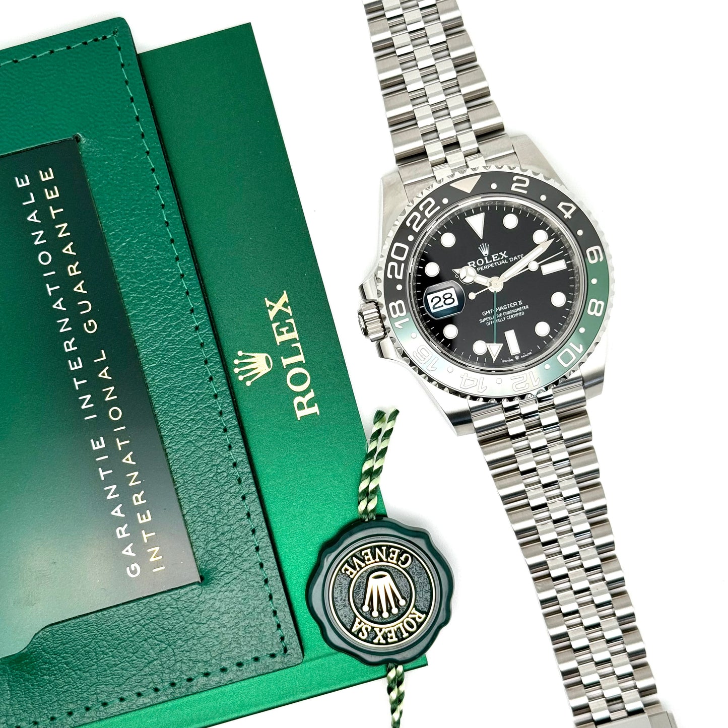 Rolex GMT Master II / 126720VTNR / schwarz / Jubilee / Full Set / 2025
