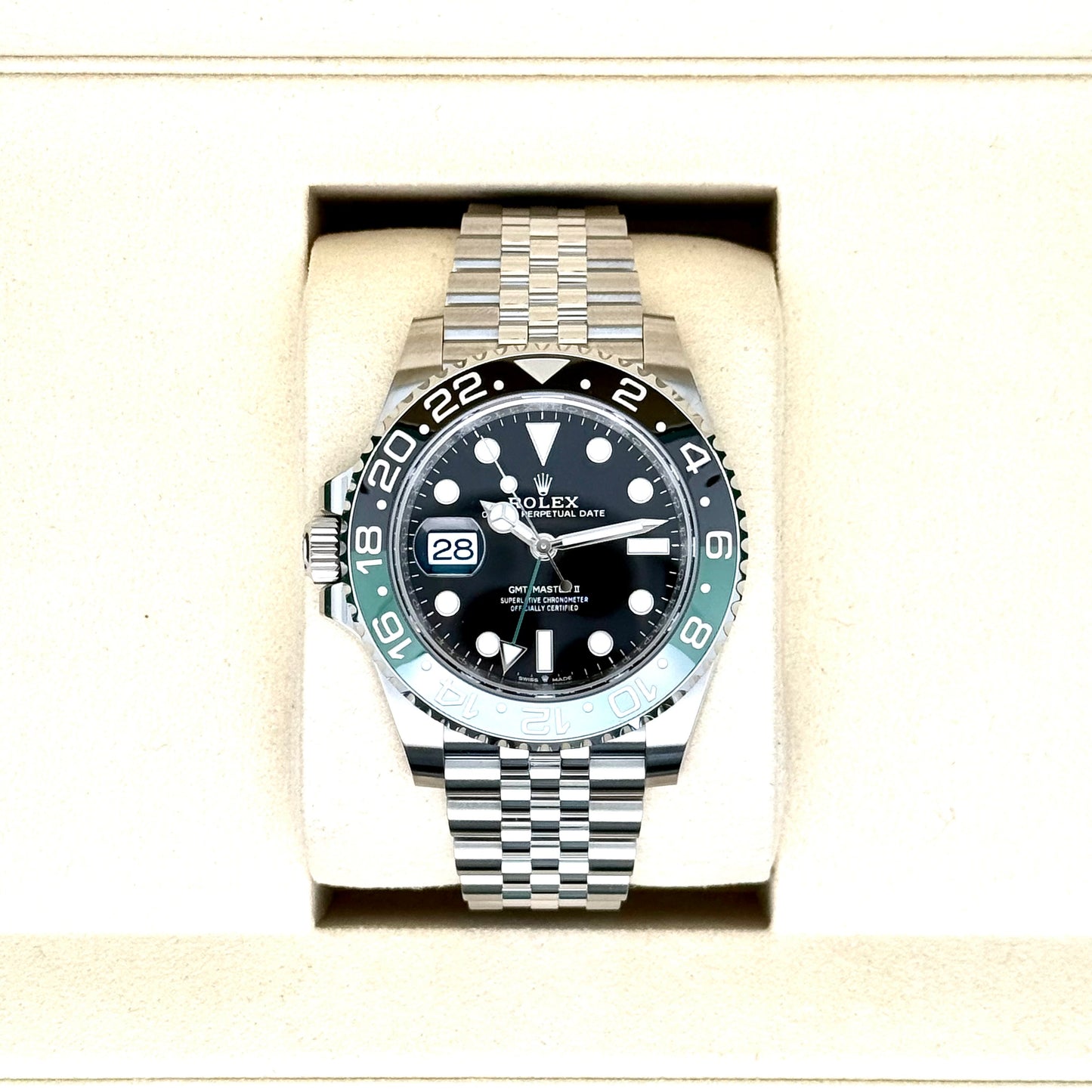 Rolex GMT Master II / 126720VTNR / schwarz / Jubilee / Full Set / 2025