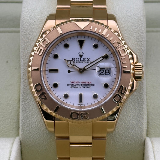 Rolex Yacht-Master 40 / 16628 / weiß / Oyster / Full Set / 1997