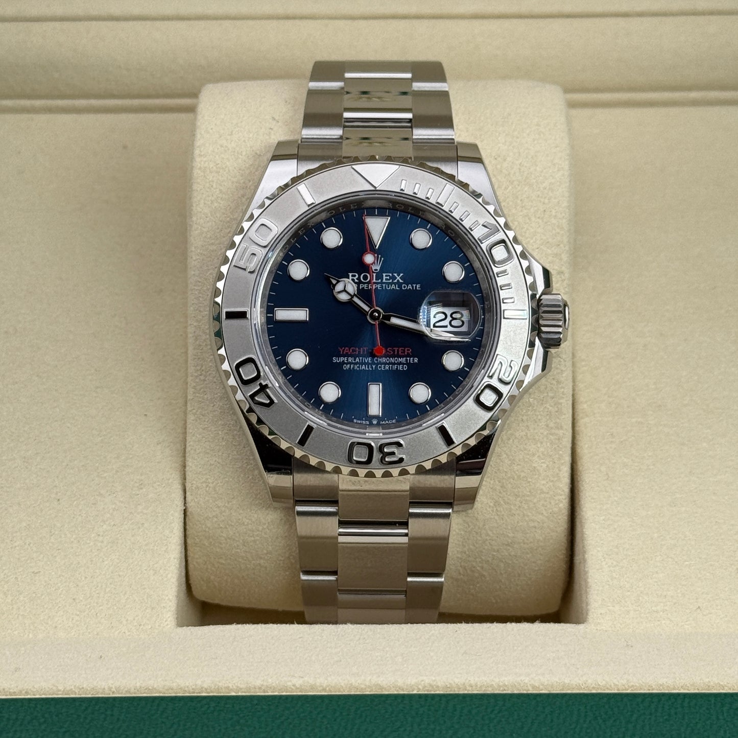 Rolex Yacht-Master 40 / 126622 / blau / Oyster / Full Set / 2025