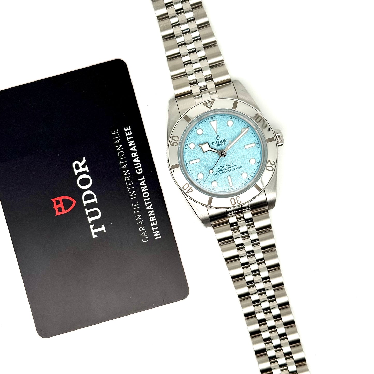 Tudor Black Bay 54 "Lagoon Blue" / M79000-0001 / türkisblau / Edelstahl / Full Set / 2025