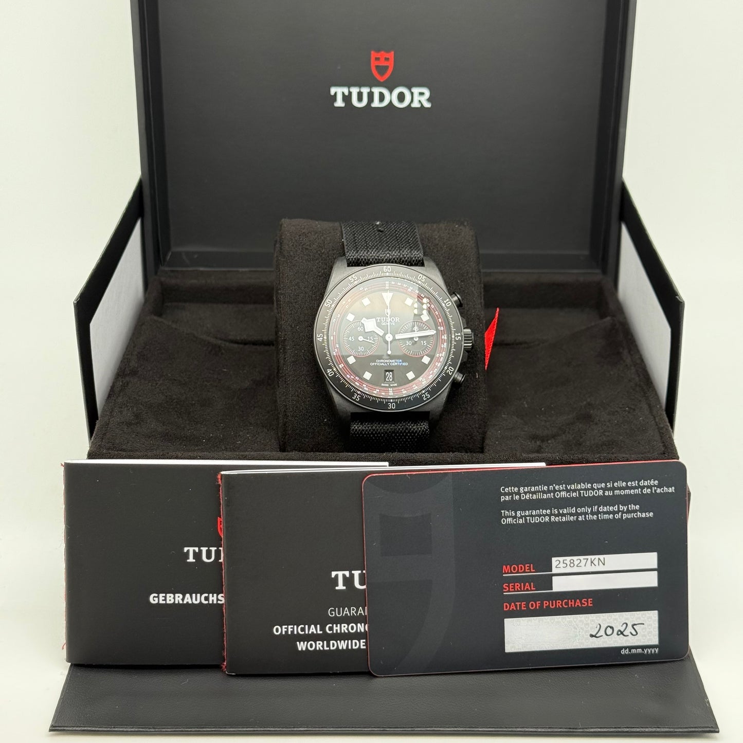 Tudor Pelagos FXD Chrono / M25827KN / schwarz / Carbon / Full Set / 2025