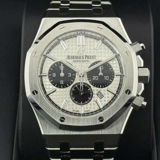 Audemars Piguet Royal Oak Chronograph / 26331ST.OO.1220ST.03 / silber / Edelstahl / Full Set / 2021