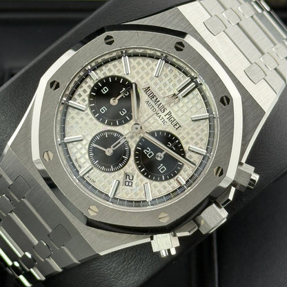 Audemars Piguet Royal Oak Chronograph / 26331ST.OO.1220ST.03 / silber / Edelstahl / Full Set / 2021