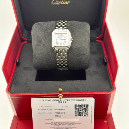 Cartier Panthere / WSPN0007 / weiß / Stahl / Full Set