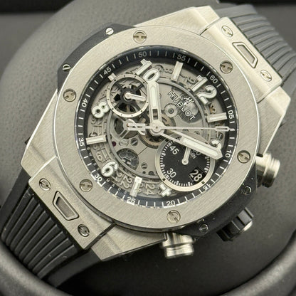 Hublot Big Bang Unico / 441.NX.1171.RX / silber / Titan / Full Set / 2025