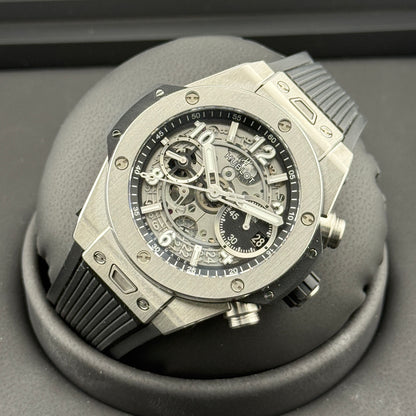 Hublot Big Bang Unico / 441.NX.1171.RX / silber / Titan / Full Set / 2025