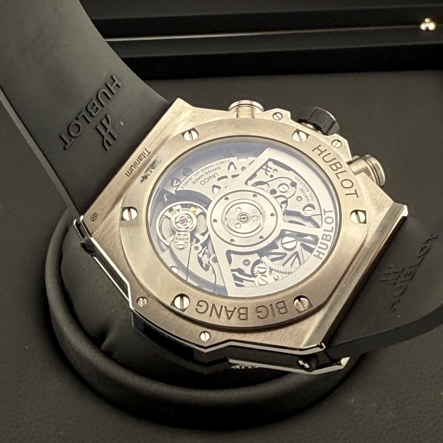 Hublot Big Bang Unico / 441.NX.1171.RX / silber / Titan / Full Set / 2025
