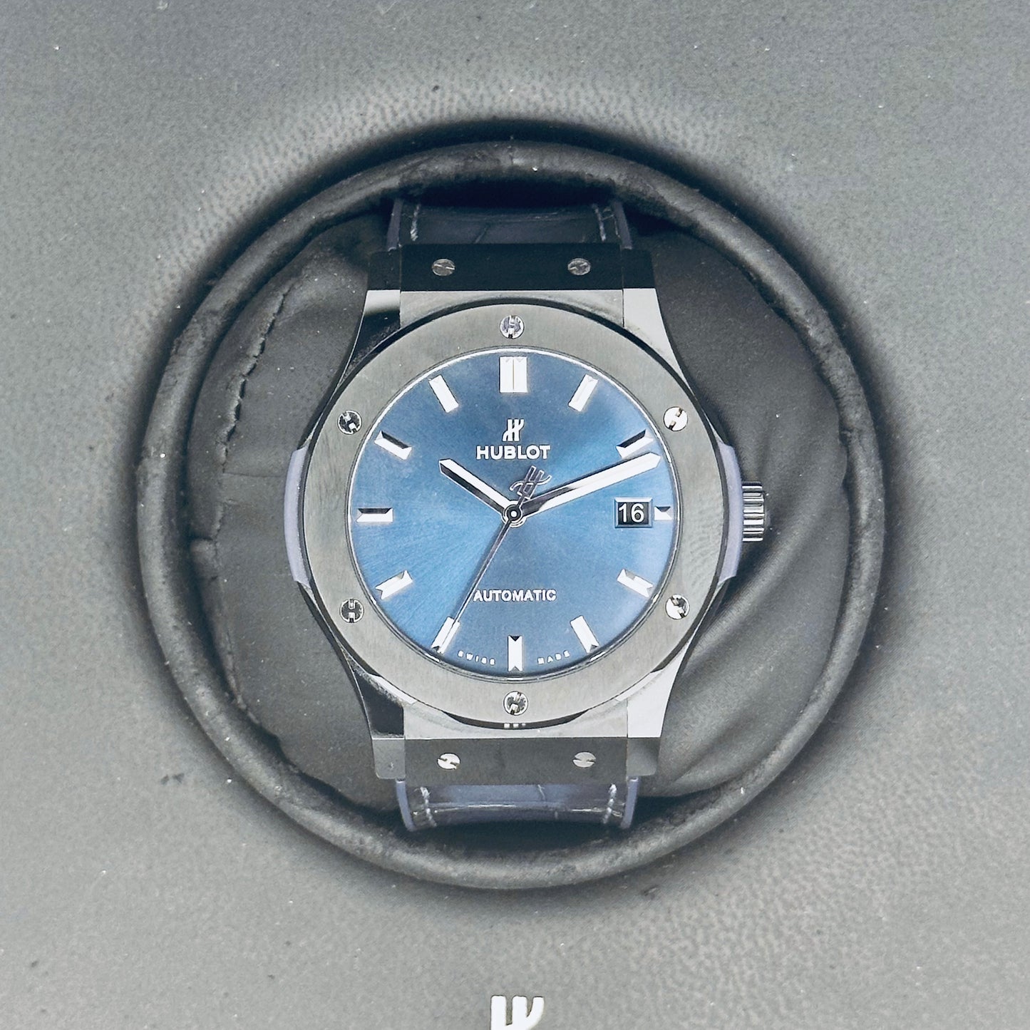 Hublot Classic Fusion / 511.CM7170.LR / blau / Keramik / Full Set / 2022