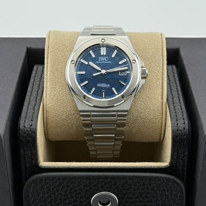IWC Ingenieur Automatic 40 / IW328907 / blau / Edelstahl / Full Set / 2025