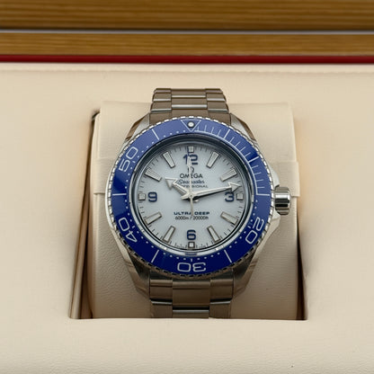 Omega Seamaster Ultra Deep / 215.30.46.21.04.001 / weiß / Edelstahl / Full Set / 2023