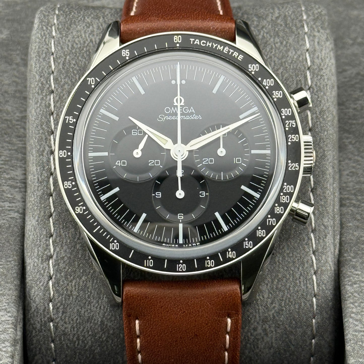 Omega Speedmaster Moonwatch / 311.32.40.30.01.001 / schwarz / Edelstahl / Full Set / 2023