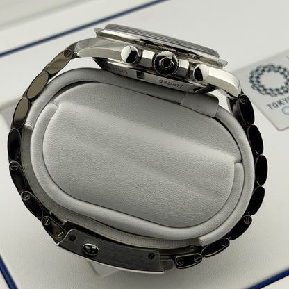 Omega Speedmaster "2020 Tokyo" / 522.30.42.30.03.001 / blau / Edelstahl / Full Set / 2020