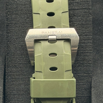 Panerai Submersible Verde Militare Limited / PAM01055 / Grün / Edelstahl / Full Set / 2019