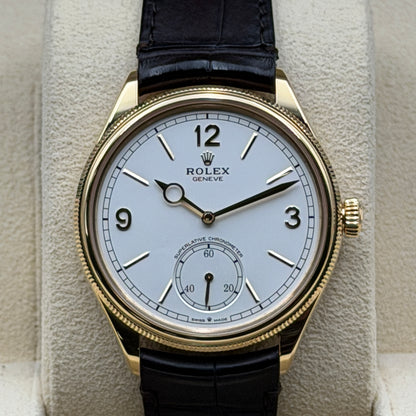 Rolex 1908 / 52508 / weiß / Leder / Full Set / 2025