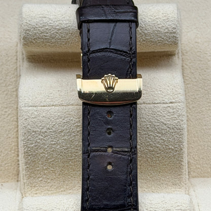 Rolex 1908 / 52508 / weiß / Leder / Full Set / 2025