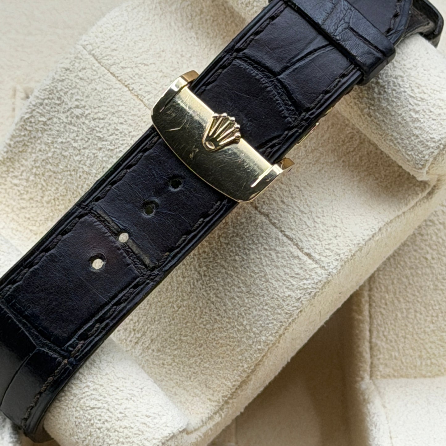 Rolex 1908 / 52508 / weiß / Leder / Full Set / 2025