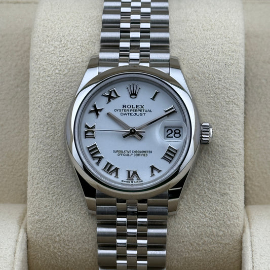 Rolex Datejust 31 / 278240 / weiß / Jubilee / Full Set / 2023