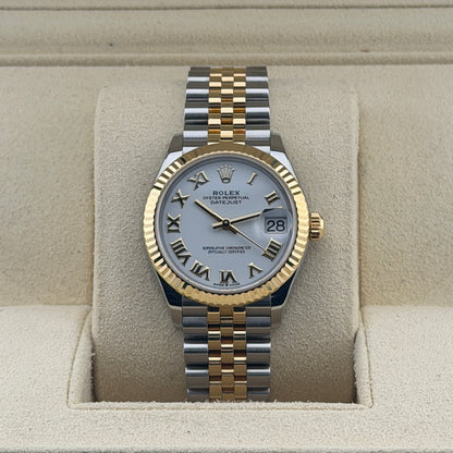 Rolex Datejust 31 / 278273 / weiß / Jubilee / Full Set / 2019