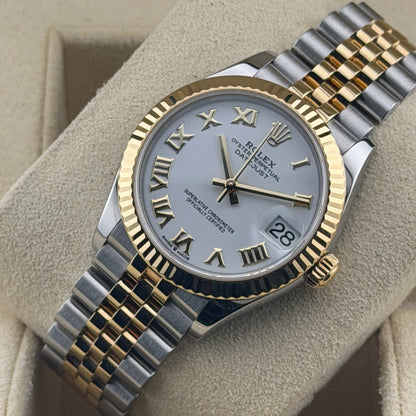 Rolex Datejust 31 / 278273 / weiß / Jubilee / Full Set / 2019