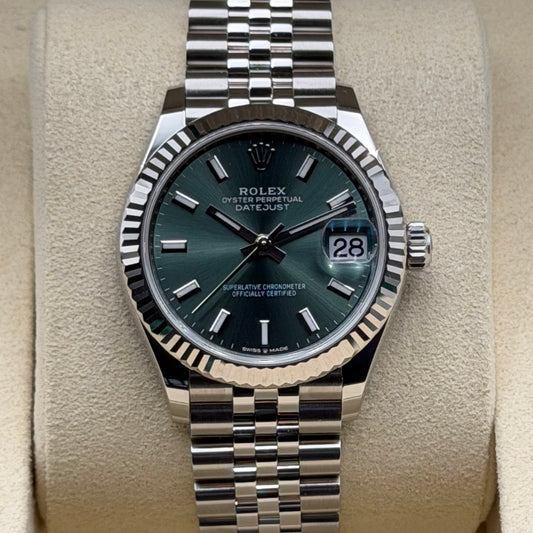 Rolex Datejust 31 / 278274 / Mintgrün / Jubilee / Full Set / 2026