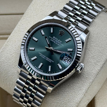 Rolex Datejust 31 / 278274 / Mintgrün / Jubilee / Full Set / 2026