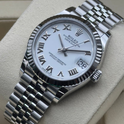 Rolex Datejust 31 / 278274 / Weiß / Jubilee / Full Set / 2026