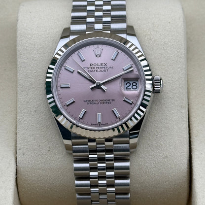 Rolex Datejust 31 / 278274 / rosa / Jubilee / Full Set / 2025