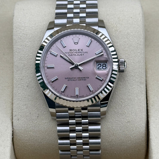 Rolex Datejust 31 / 278274 / rosa / Jubilee / Full Set / 2025