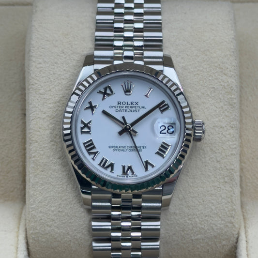 Rolex Datejust 31 / 278274 / Weiß / Jubilee / Full Set / 2021