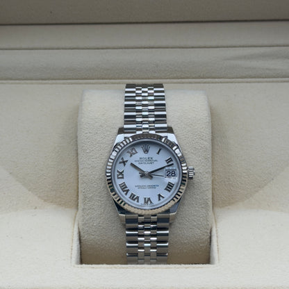 Rolex Datejust 31 / 278274 / Weiß / Jubilee / Full Set / 2021