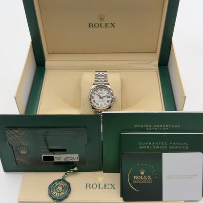 Rolex Datejust 31 / 278274 / Weiß / Jubilee / Full Set / 2021
