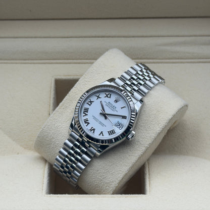 Rolex Datejust 31 / 278274 / Weiß / Jubilee / Full Set / 2021