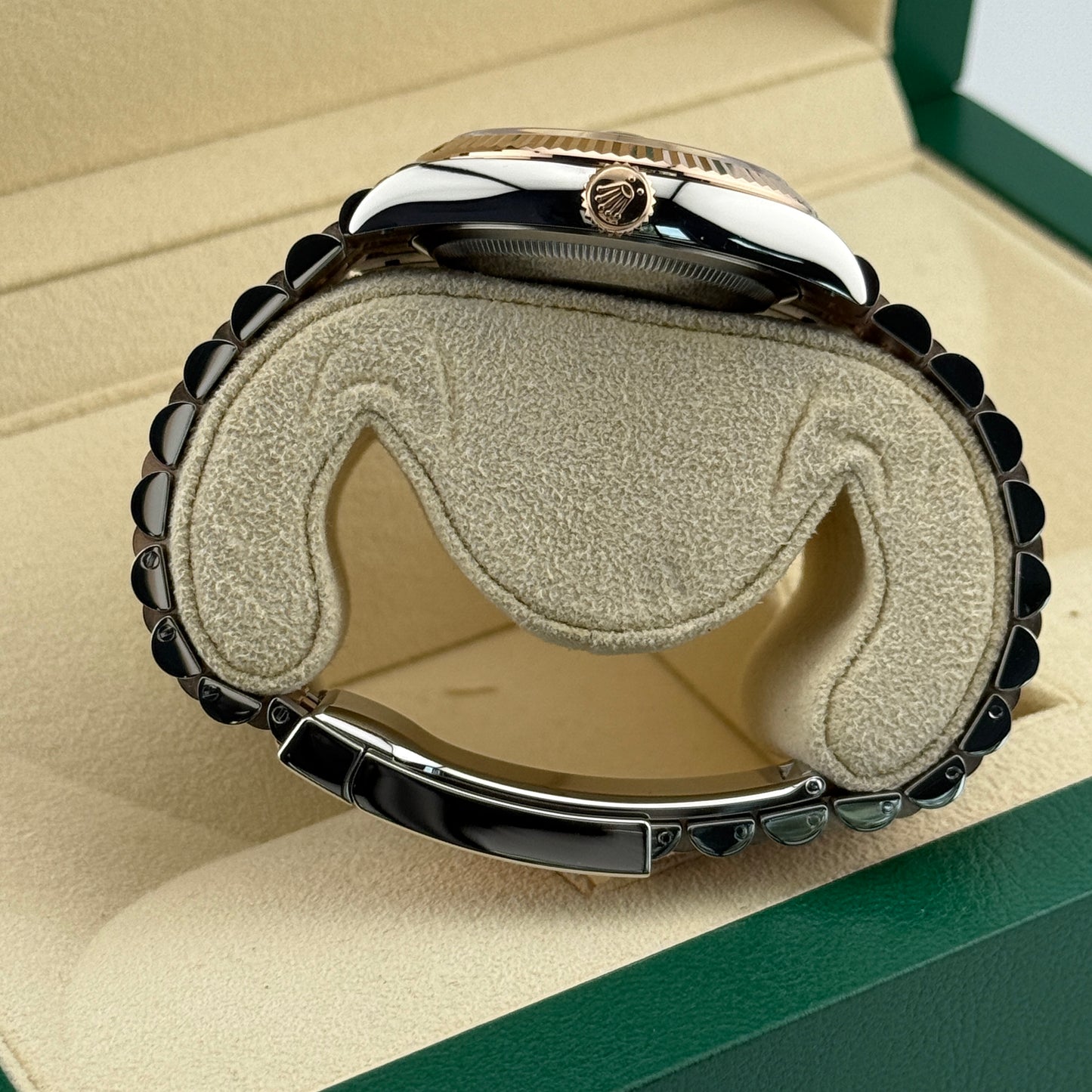 Rolex Datejust 36 / 126231 / schwarz - Diamanten / Jubilee / Full Set / 2023