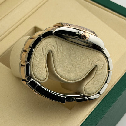 Rolex Datejust 36 / 126231 / rosa - Diamanten / Oyster / Full Set / 2025