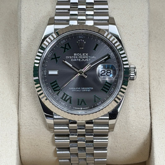Rolex Datejust 36 / 126234 / Wimbledon / Jubilee / Full Set / 2025