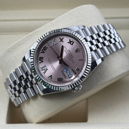 Rolex Datejust 36 / 126234 / rosa - Diamanten 6/9 / Jubilee / Full Set 2025