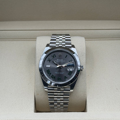 Rolex Datejust 41 / 126300 / Wimbledon / Jubilee / Full Set / 2025